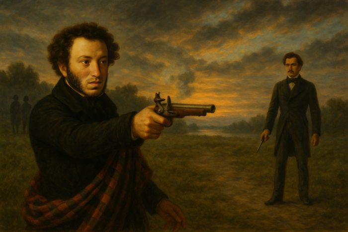 Пушкин и его дуэли: загадка меткости поэта
